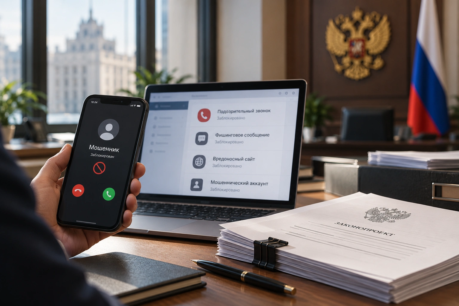Минцифры разработало законопроект «Антифрод 3.0» для перекрытия телефонного и интернет-мошенничества