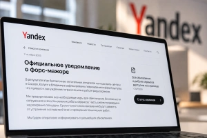 Официальное уведомление «Яндекса» о форс-мажоре из-за атак БПЛА на дата-центры в Сасово, Калуге, Владимире