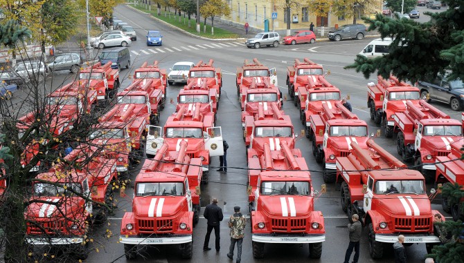 В Крыму начнут производство пожарных машин